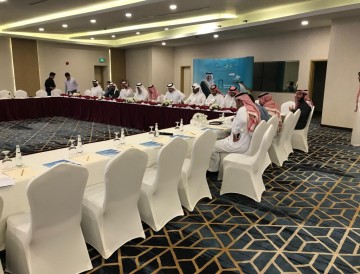 أجتماع مدراء العلاقات العامة للشركات في مدينة الجبيل